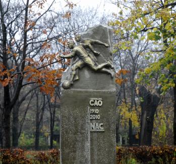 UDMR a inaugurat rapid şi pe ascuns monumentul CAO din parcul Brătianu